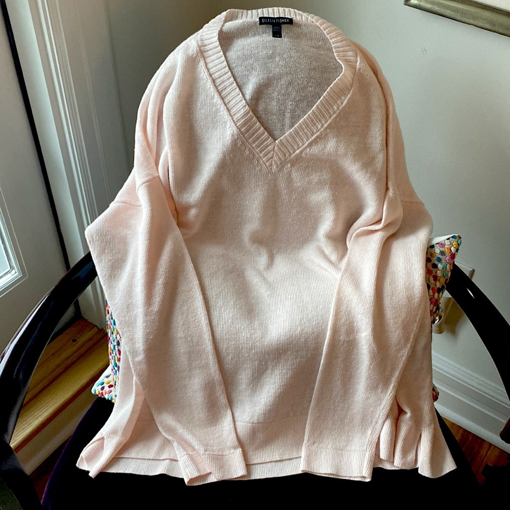 Eileen Fisher Organic Linen Sweater